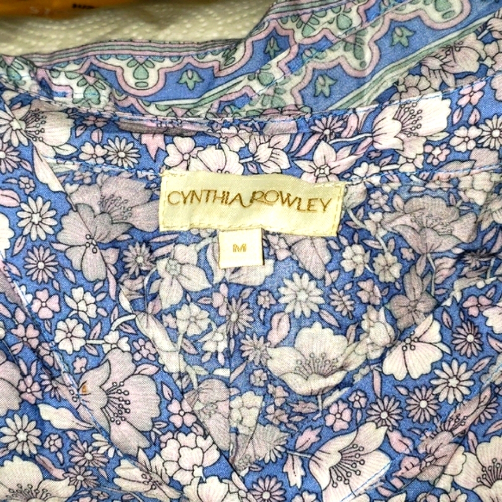 Cynthia Rowley Boho Top Boho-Beautiful! - Picture 4 of 11